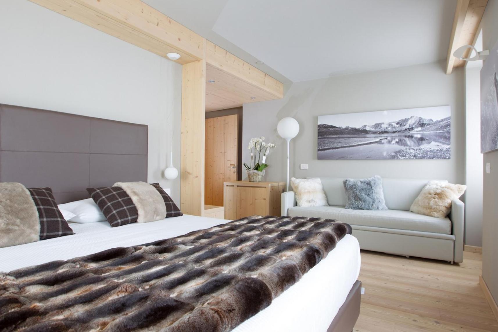 Hotel San Lorenzo Bormio Bagian luar foto