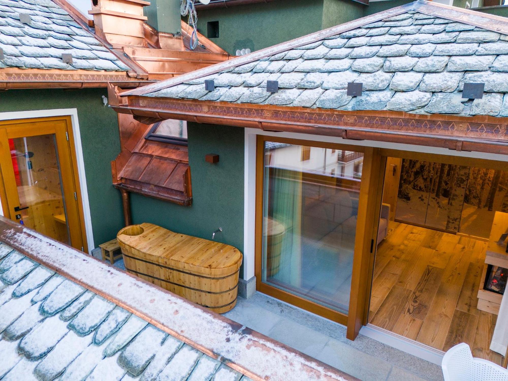 Hotel San Lorenzo Bormio Bagian luar foto